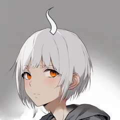 カーディガン姿のキャレット